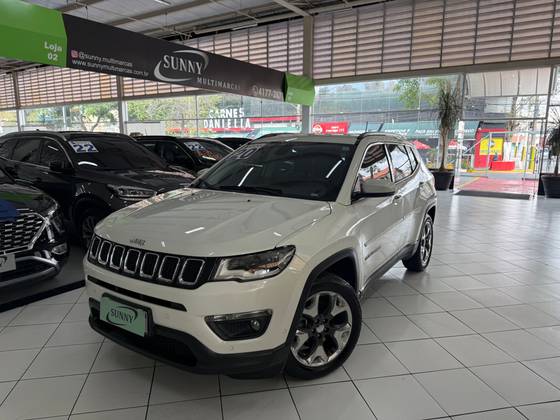 JEEP COMPASS 2.0 16V FLEX LIMITED AUTOMÁTICO JEEP COMPASS 2.0 16V FLEX LIMITED AUTOMÁTICO